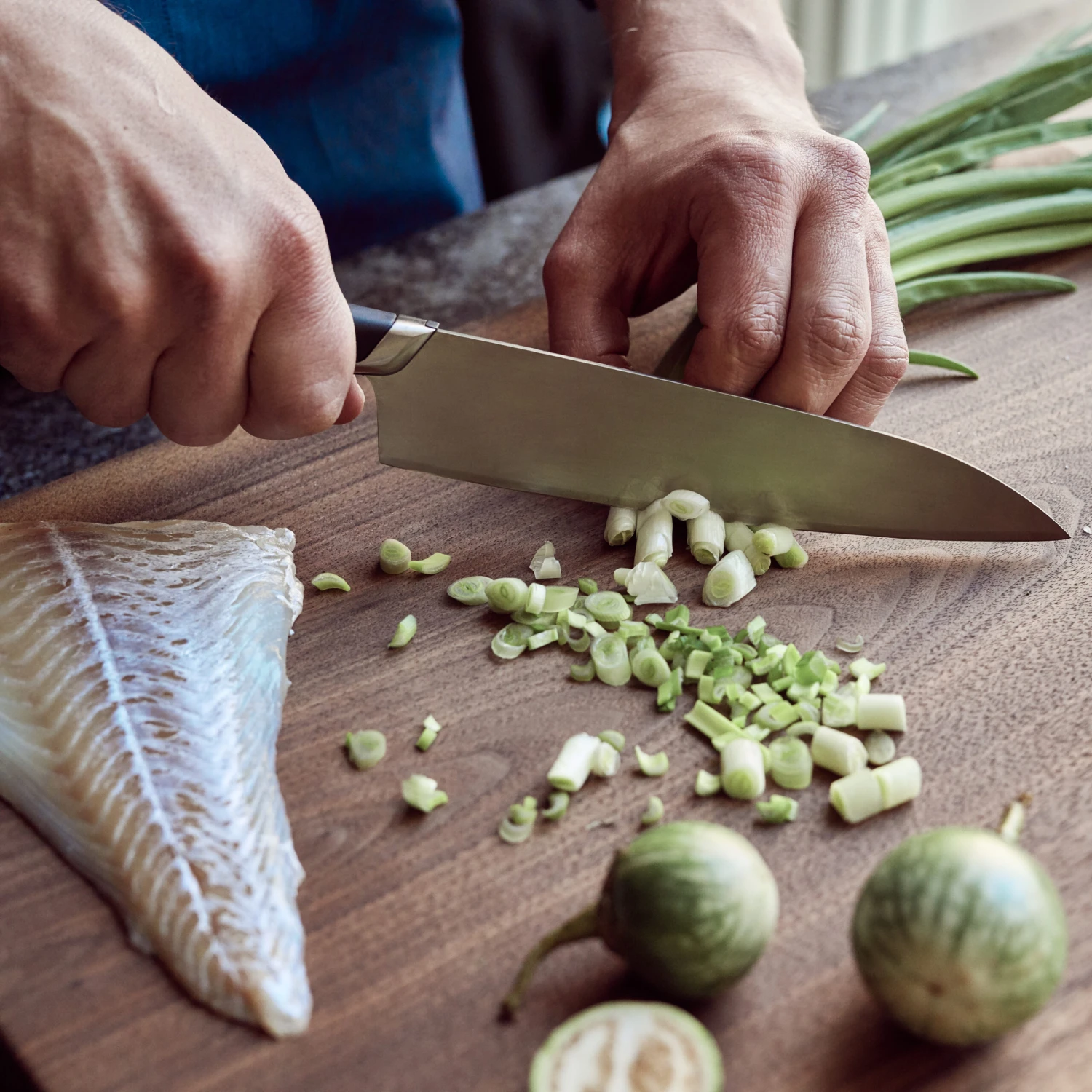 Fiskars Titanium Koksmes 20 Cm 4 Fiskars Titanium Koksmes 20 Cm - Afbeelding 4