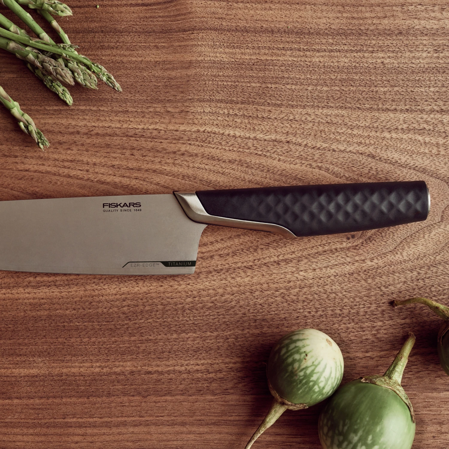 Fiskars Titanium Koksmes 20 Cm 3 Fiskars Titanium Koksmes 20 Cm - Afbeelding 3