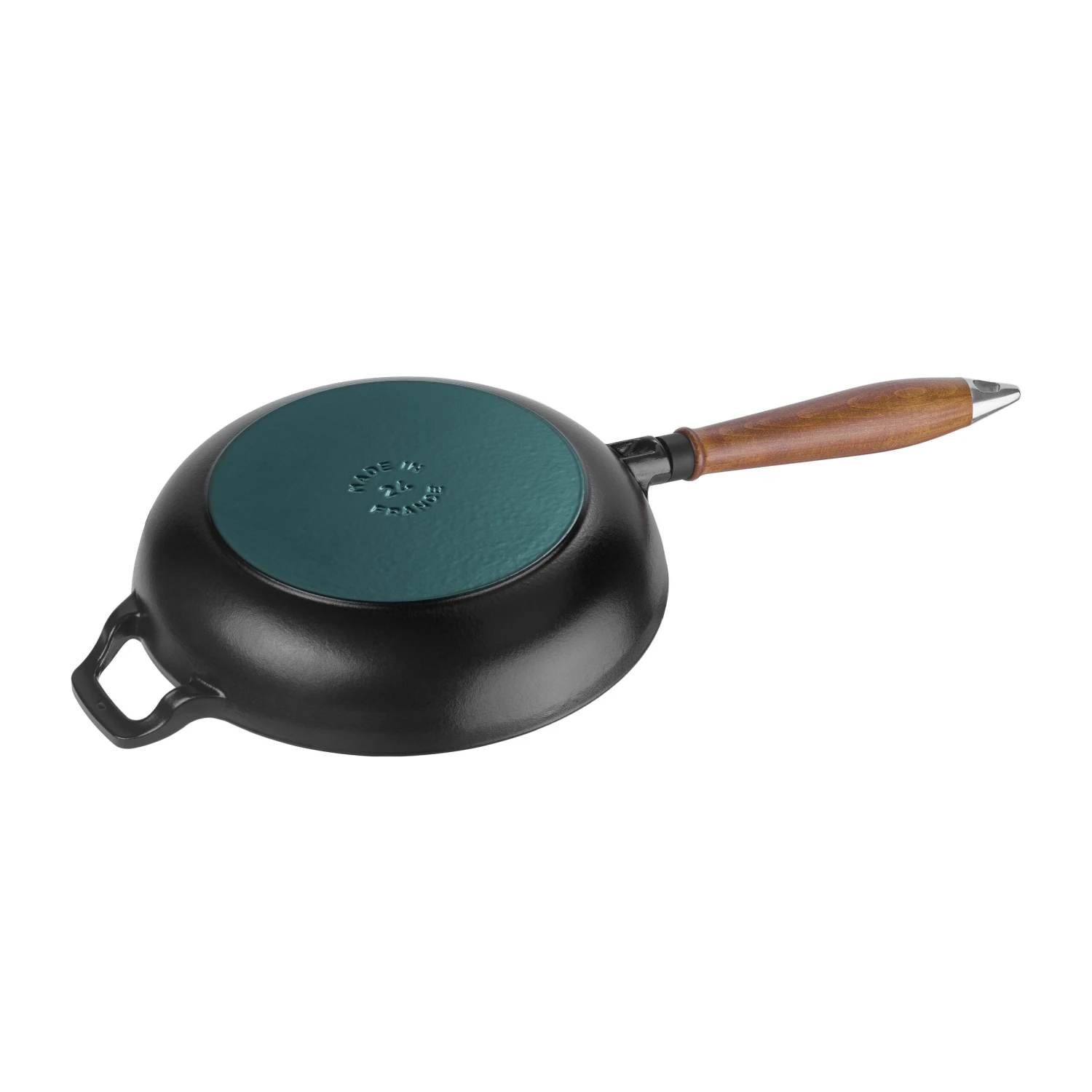 Staub Vintage Koekenpan Met Houten Handvat Ø24 Cm 6 Staub Vintage Koekenpan Met Houten Handvat Ø24 Cm - Afbeelding 6