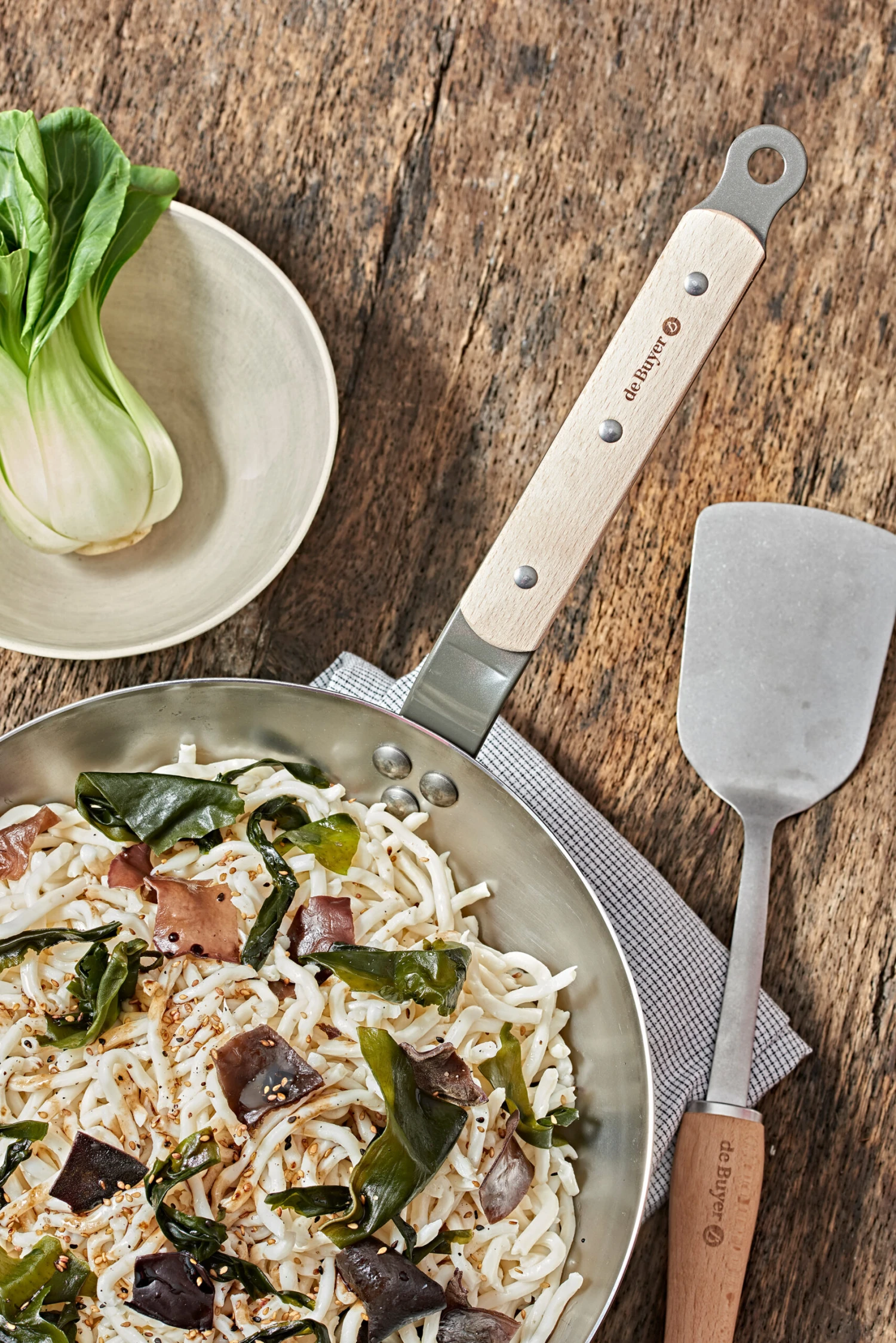 De Buyer B Bois Bakspatel Met Houten Handvat 2 De Buyer B Bois Bakspatel Met Houten Handvat - Afbeelding 2