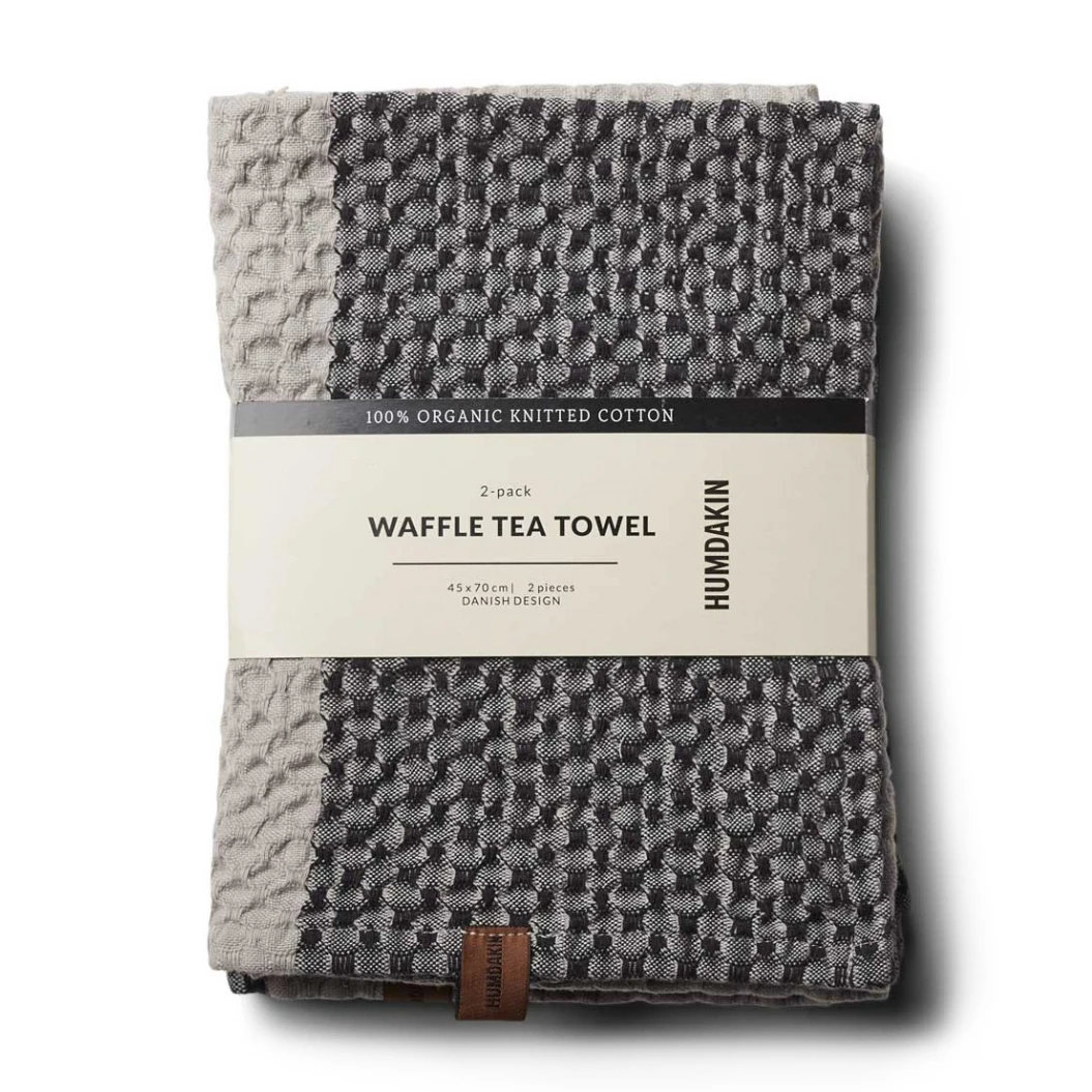 Humdakin Waffle Keukenhanddoek 45x70 Cm 2-pack 2 Humdakin Waffle Keukenhanddoek 45x70 Cm 2-pack - Afbeelding 2