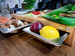 Continenta Snijplank Rubberhout Met 3 Bakken -Trendy Huishouden 508563 01 4 EnvironmentImage 2ee9c448df