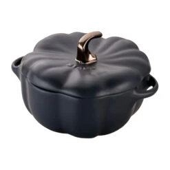 Staub Pompoenbraadpan Van Aardewerk Zwart