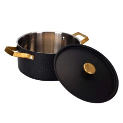 Arvet Gehamerde Zwarte Braadpan Met Deksel 9 Arvet Gehamerde Zwarte Braadpan Met Deksel -Trendy Huishouden 513365 01 4 ProductImageExtra d23df10464