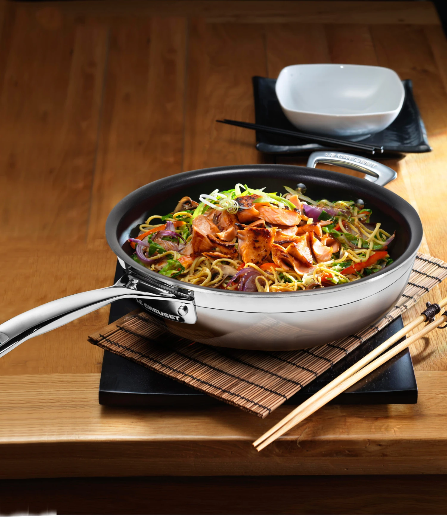 Le Creuset 3-Ply Non-stick Koekenpan Hulphandvat 3 Le Creuset 3-Ply Non-stick Koekenpan Hulphandvat - Afbeelding 3