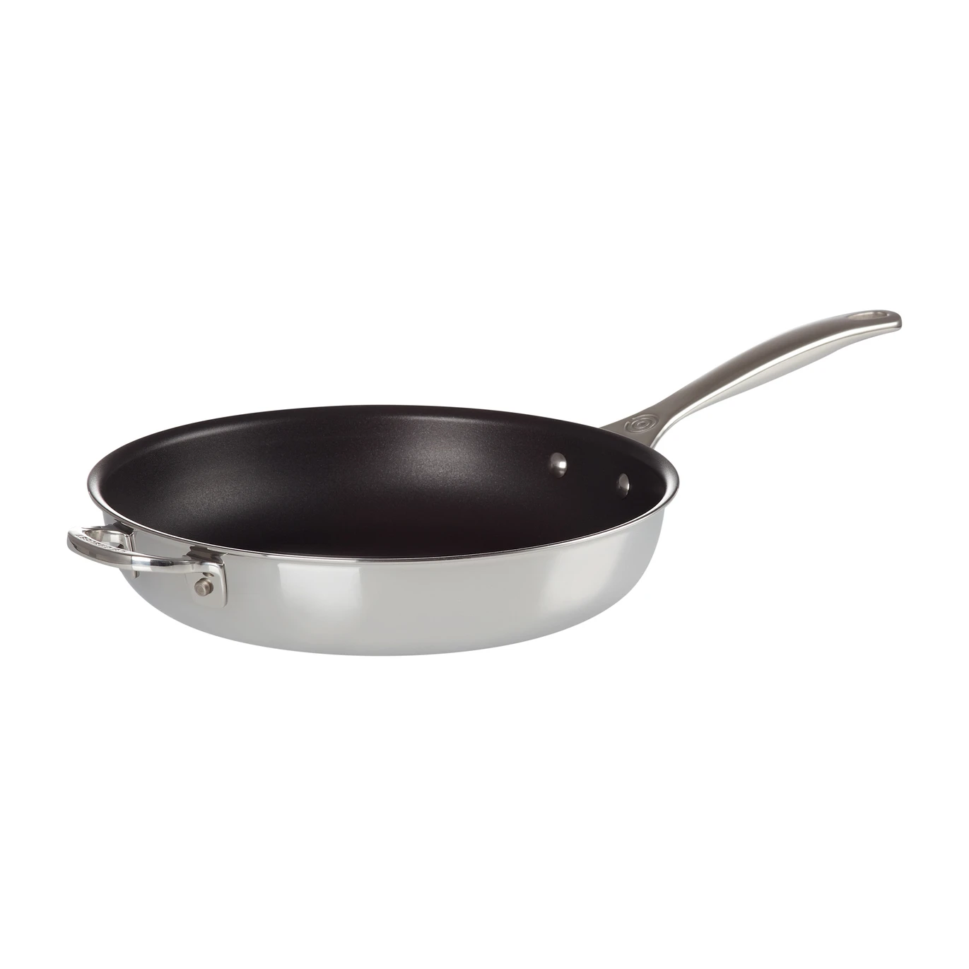 Le Creuset Signature 3-Ply Non-stick Koekenpan Diep 1 Le Creuset Signature 3-Ply Non-stick Koekenpan Diep