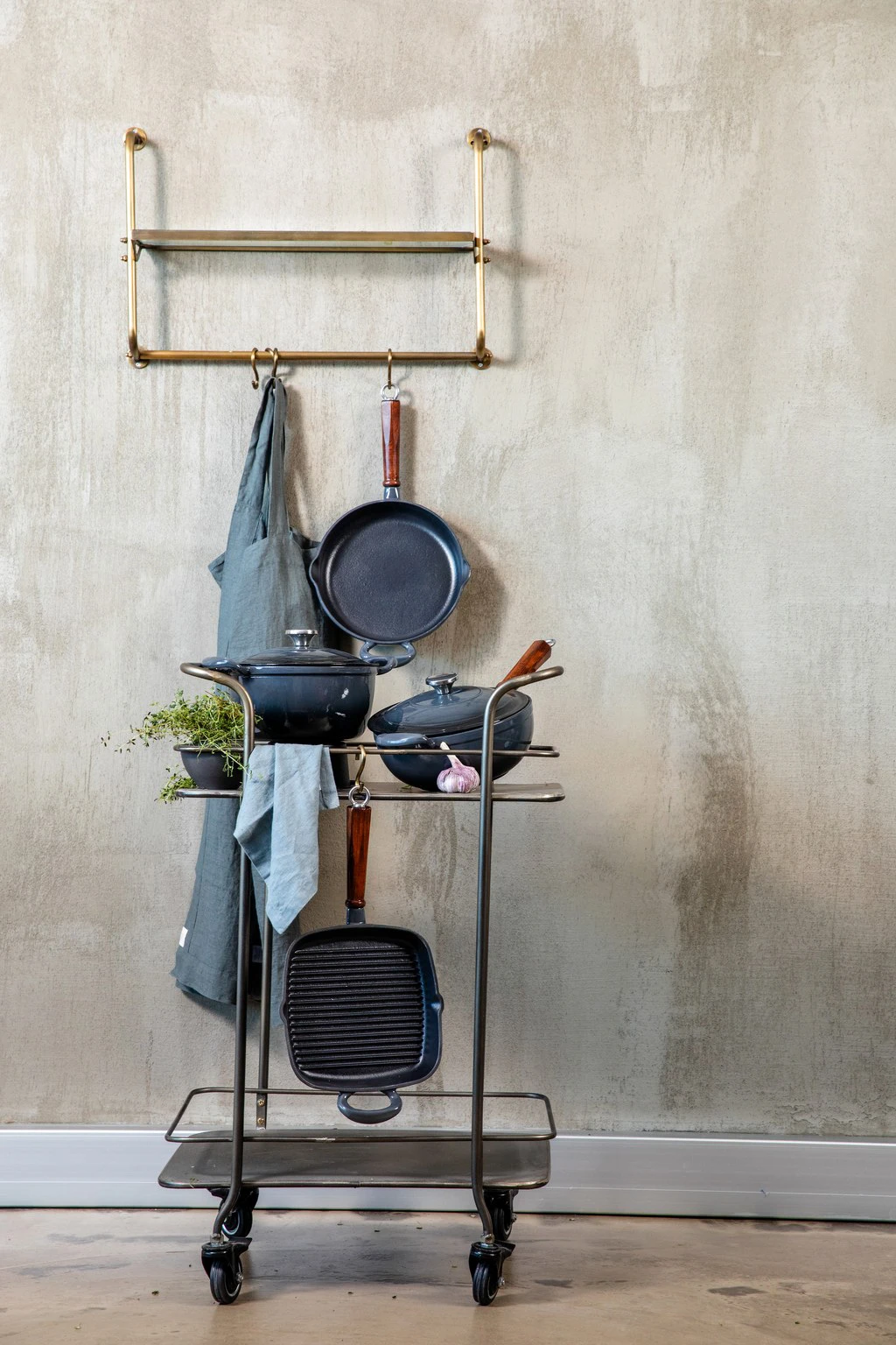 Heirol Braadpan Gietijzer 3 Heirol Braadpan Gietijzer - Afbeelding 3