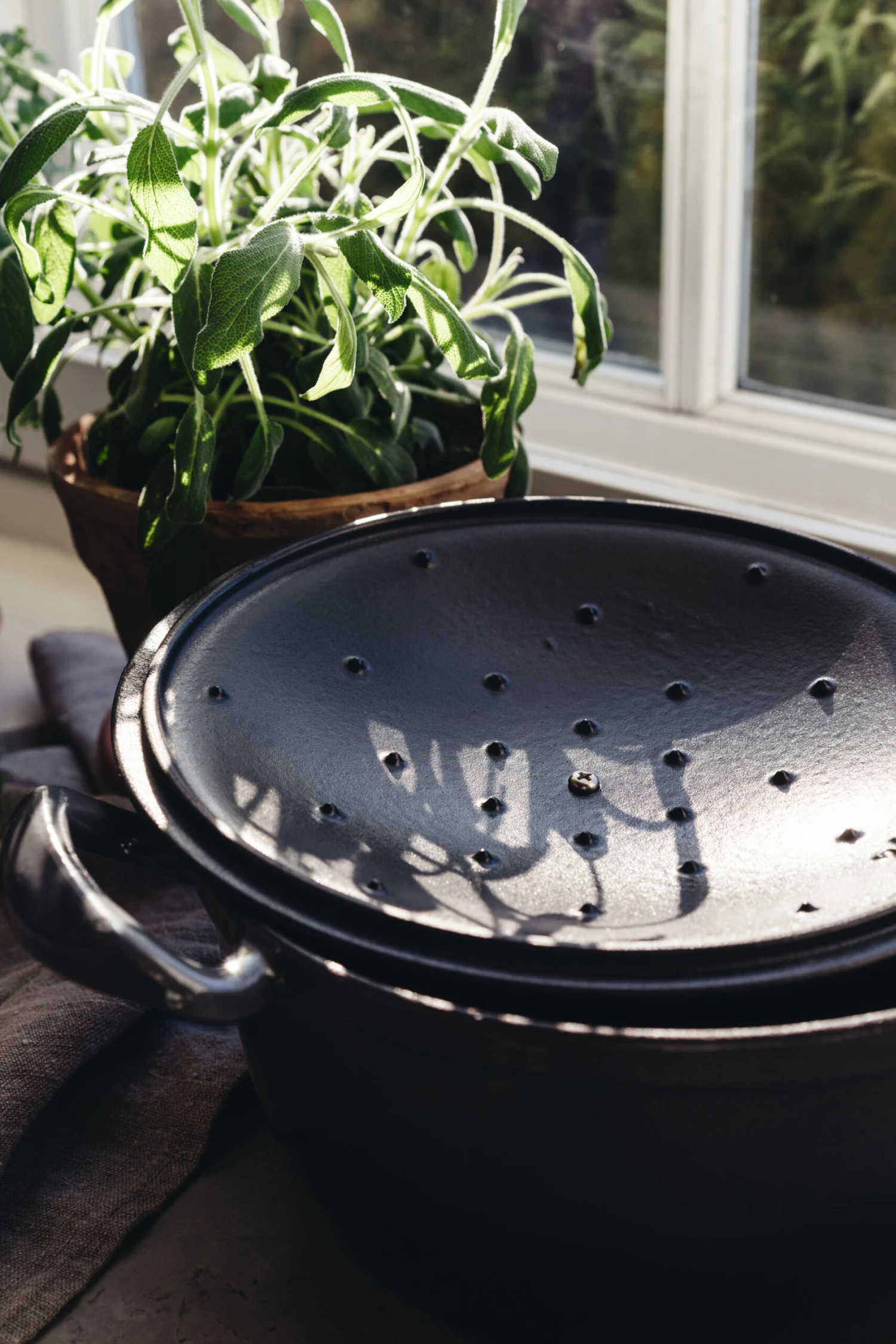 Heirol Braadpan Gietijzer 4 Heirol Braadpan Gietijzer - Afbeelding 4