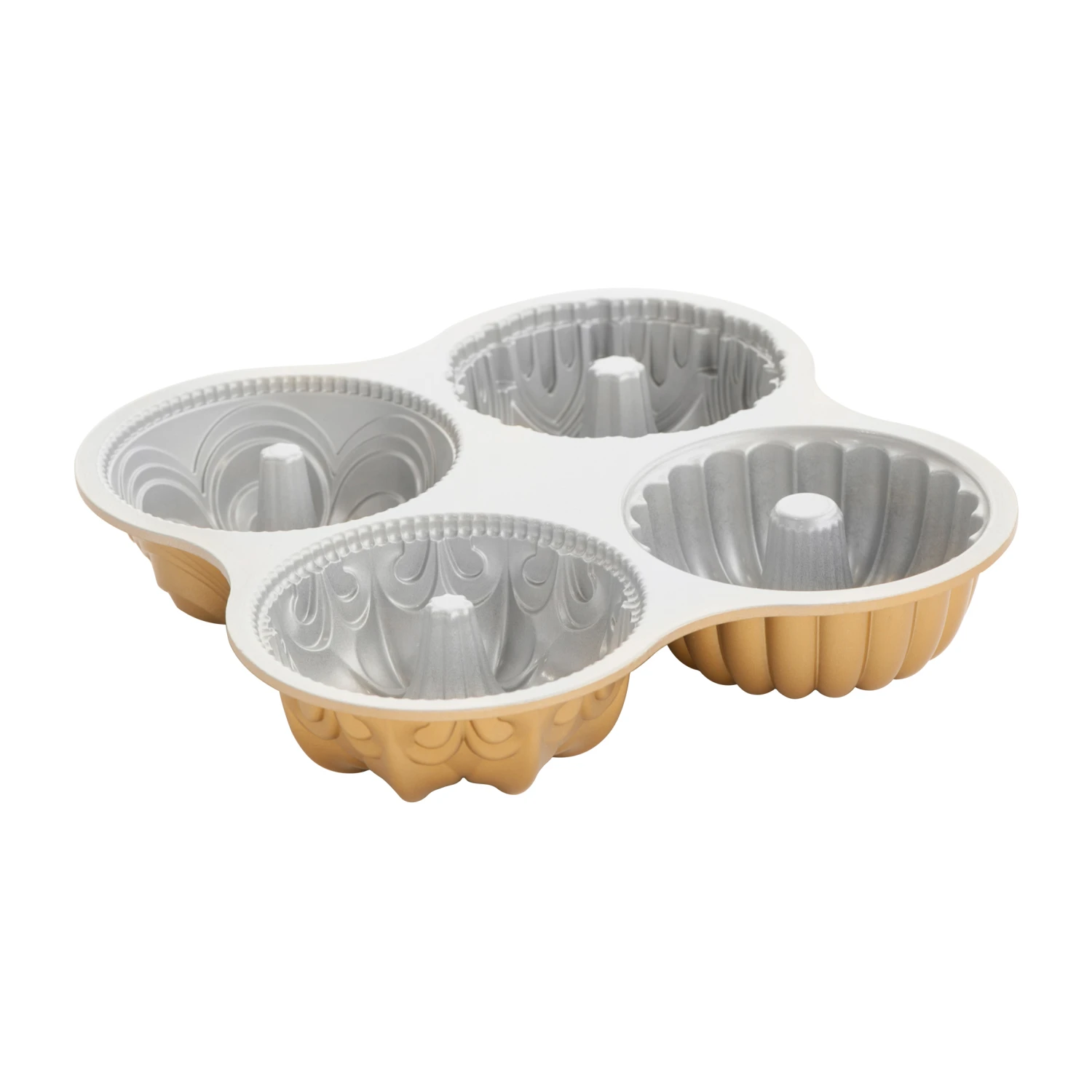 Nordic Ware Bundt Quartet Bakvorm 2 Nordic Ware Bundt Quartet Bakvorm - Afbeelding 2