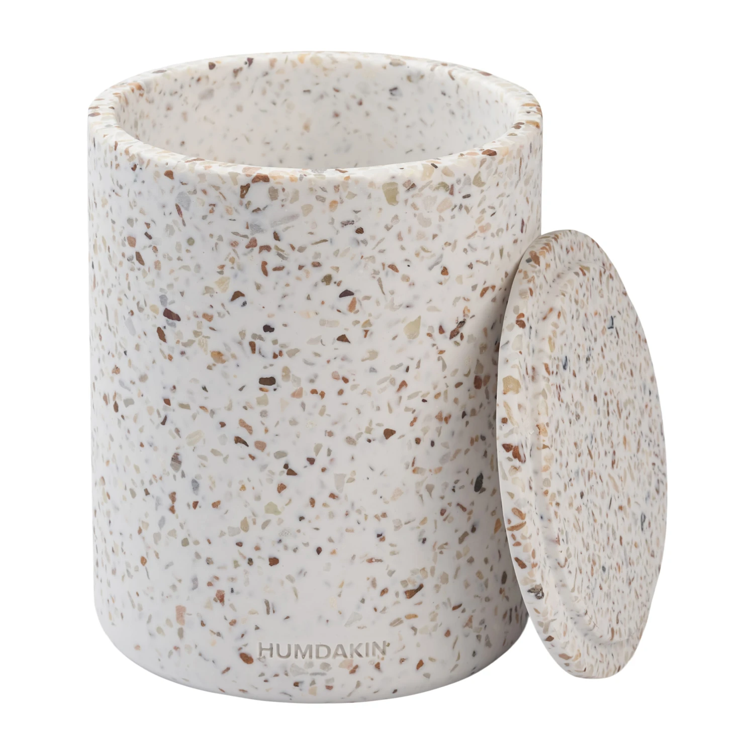 Humdakin Terrazzo Vaas Met Deksel Ø13 Cm 2 Humdakin Terrazzo Vaas Met Deksel Ø13 Cm - Afbeelding 2
