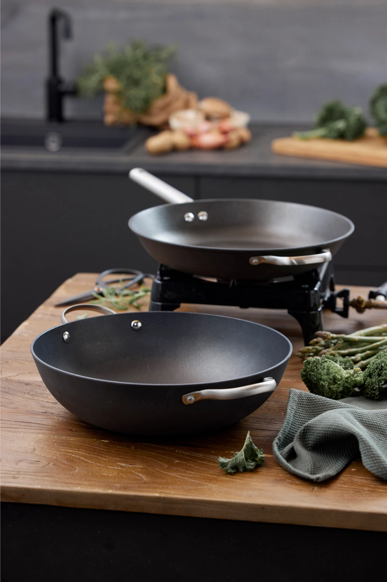 Pillivuyt Garonne Koekenpan Lichtgewicht Gietijzer 2 Pillivuyt Garonne Koekenpan Lichtgewicht Gietijzer - Afbeelding 2