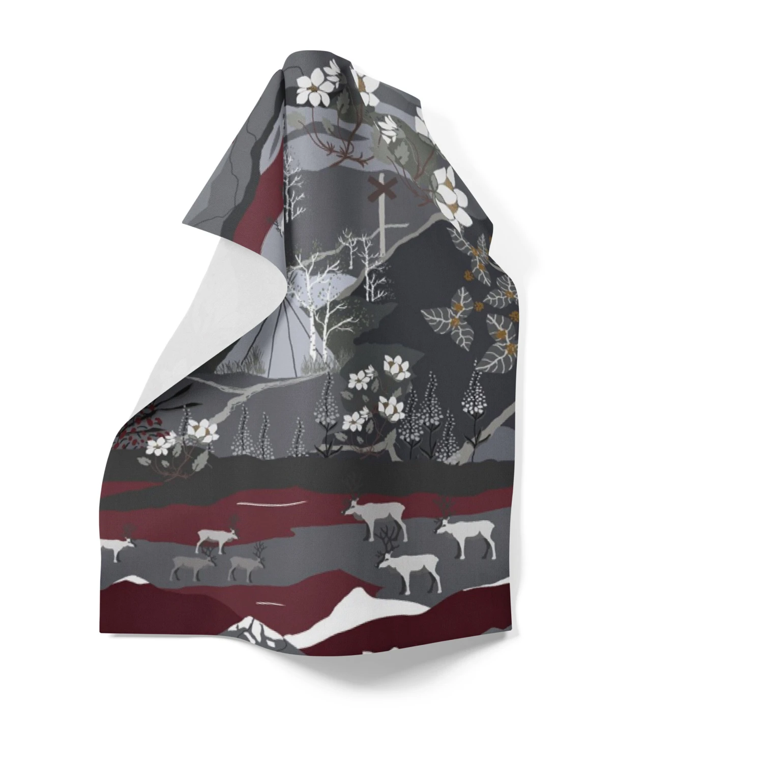 Fjällvandring Keukenhanddoek 65x85 Cm 1 Fjällvandring Keukenhanddoek 65x85 Cm