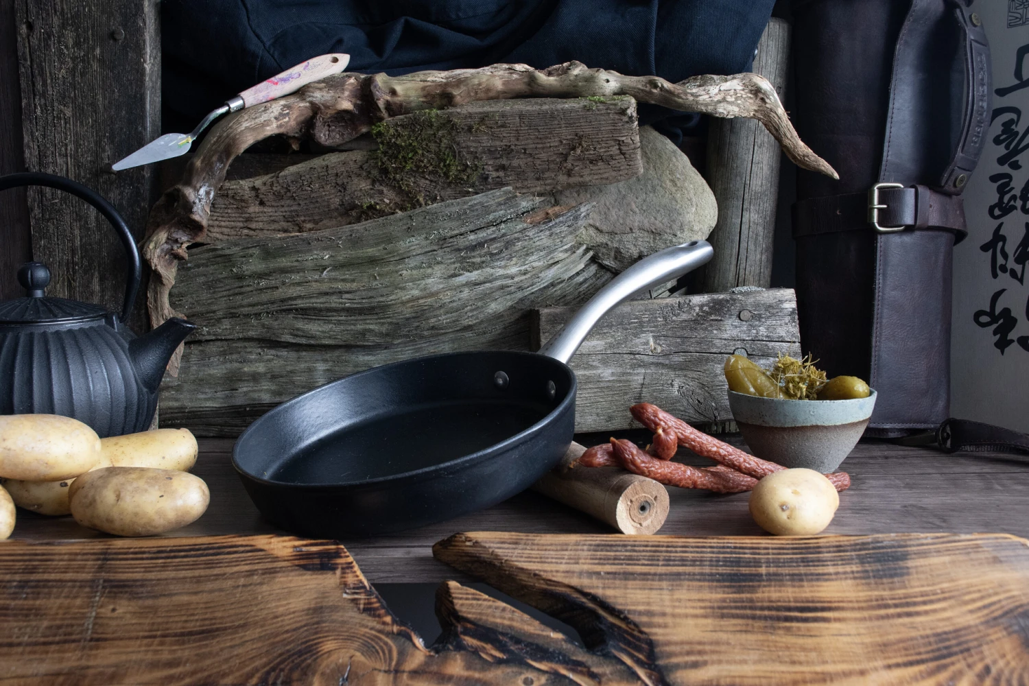 Satake Gietijzeren Pan 2 Satake Gietijzeren Pan - Afbeelding 2