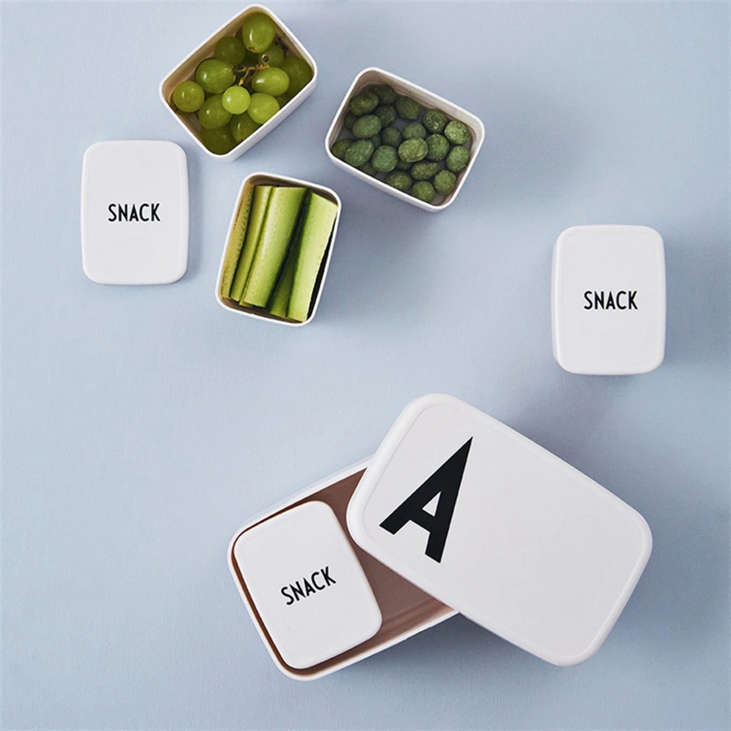 Design Letters Snackbox Voor Lunchbox 2 Design Letters Snackbox Voor Lunchbox - Afbeelding 2